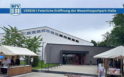 Feierliche Eröffnung der Wesenitzsportpark-Halle